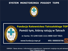 Tablet Screenshot of kamery.topr.pl